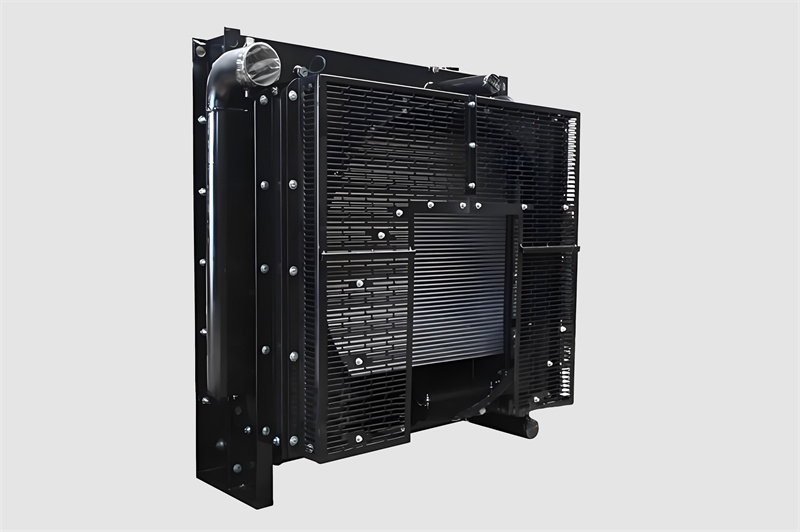 Industrial generator radiator