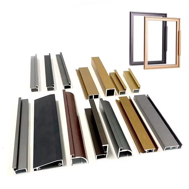 Wardrobe aluminum profile